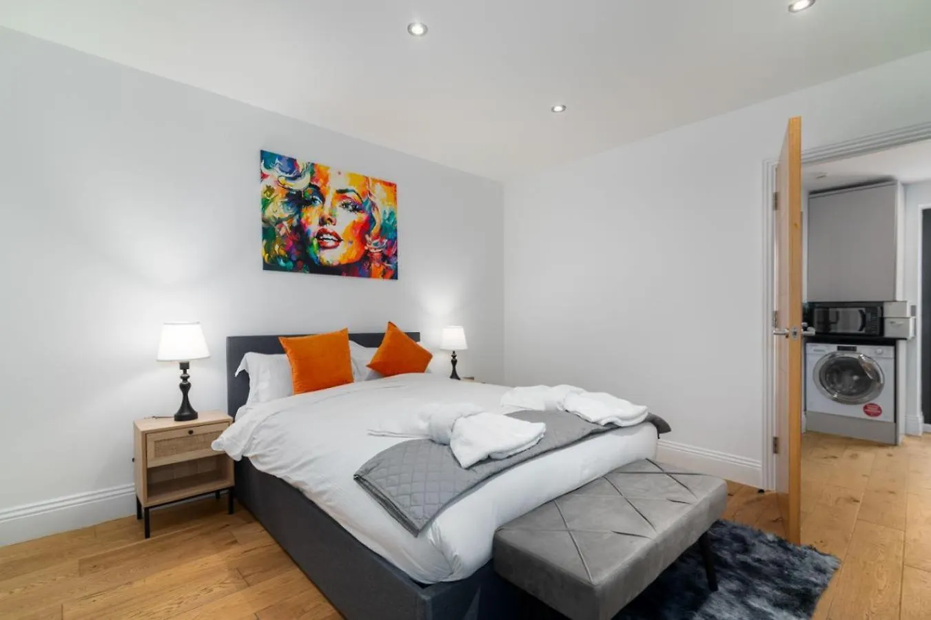 Apartment London City Shoreditch 1Br Luxury Balcony Sleeps 4 United Kingdom